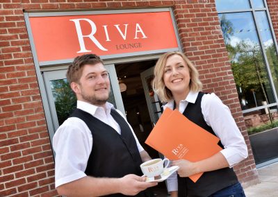 Aaron Jones, Team Leader, and Hannah Camsell-Parker, Assistant Manager.