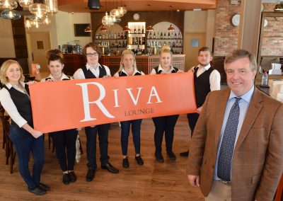 Shaun Thompson, Managing Director, and the Riva team.