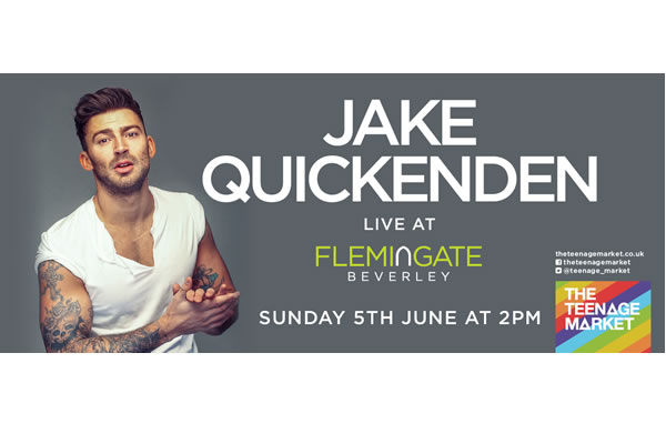 X Factor star Jake Quickenden to entertain crowds at Beverley’s Teenage Market