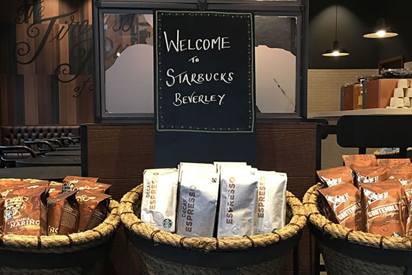 Starbucks makes Beverley debut at Flemingate