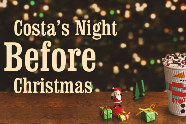 ‘Twas the night before Christmas…