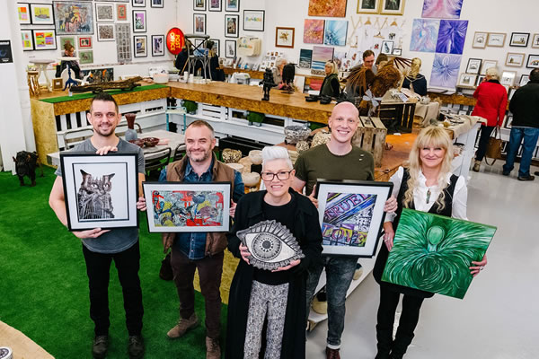 Artists find profitable new home as creative space opens at Flemingate