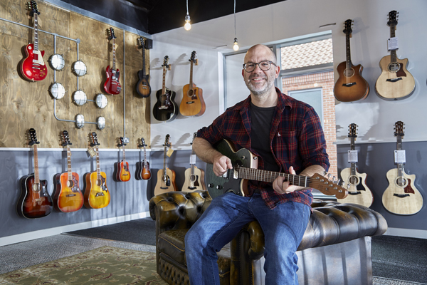 Specialist retailer brings guitars galore to Flemingate