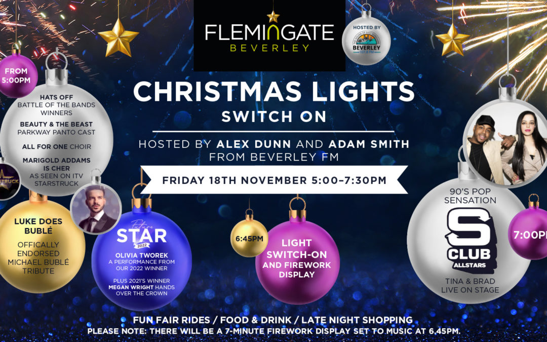 FLEMINGATE TO LAUNCH INTO CHRISTMAS WITH AN ACTION-PACKED EVENING OF ENTERTAINMENT