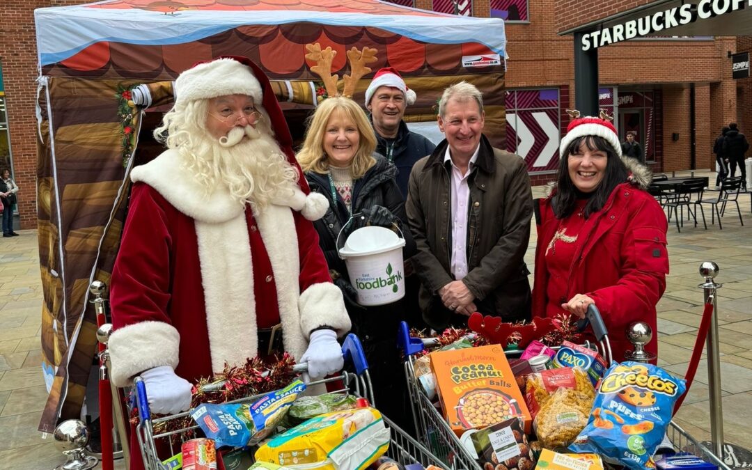 Flemingate and East Yorkshire Foodbank Spread Holiday Cheer with Santa’s Mini Grotto