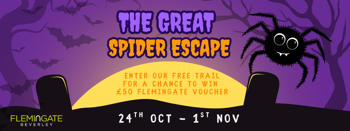 Flemingate Halloween Trail Free Spider Escape